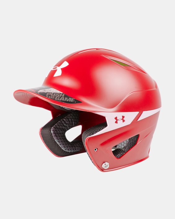 Men's UA Converge Batting Helmet Two Tone, Red, pdpMainDesktop image number 0